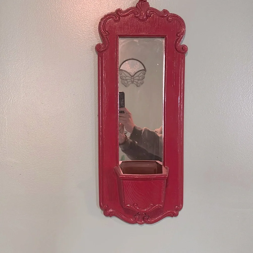 Decorate Red Mirror